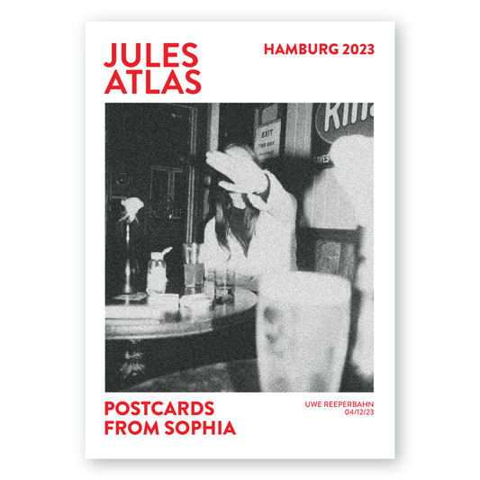 A3 Risograph Print 'Postcards From Sophia' Hamburg 2023